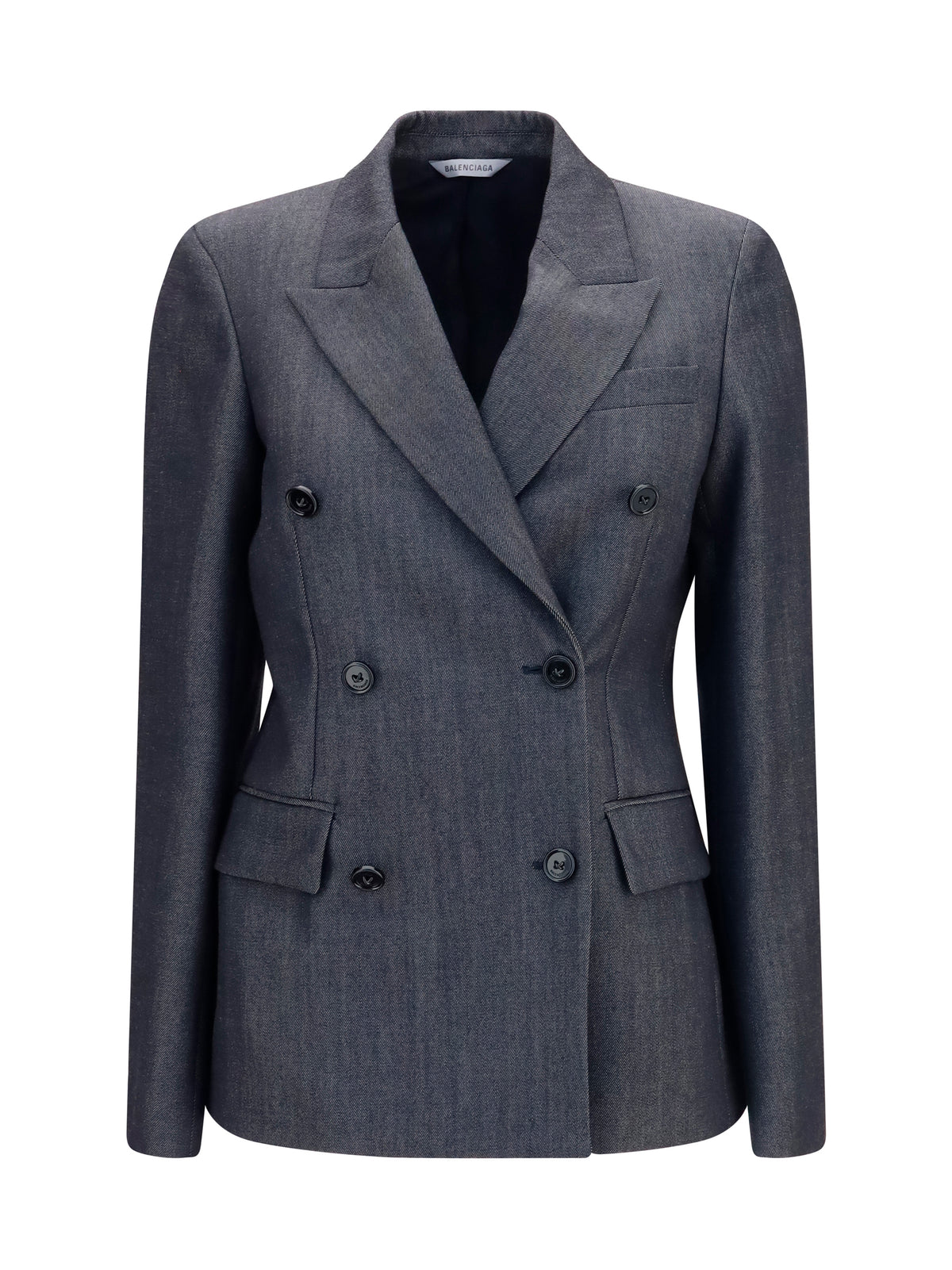 BALENCIAGA Balenciaga Women Double-Breasted Wool Blazer