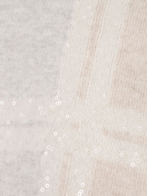 Brunello Cucinelli Check-Knit Jumper