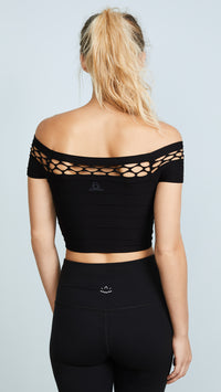 Phat Buddha Women's The EL Top, Caviar, One Size