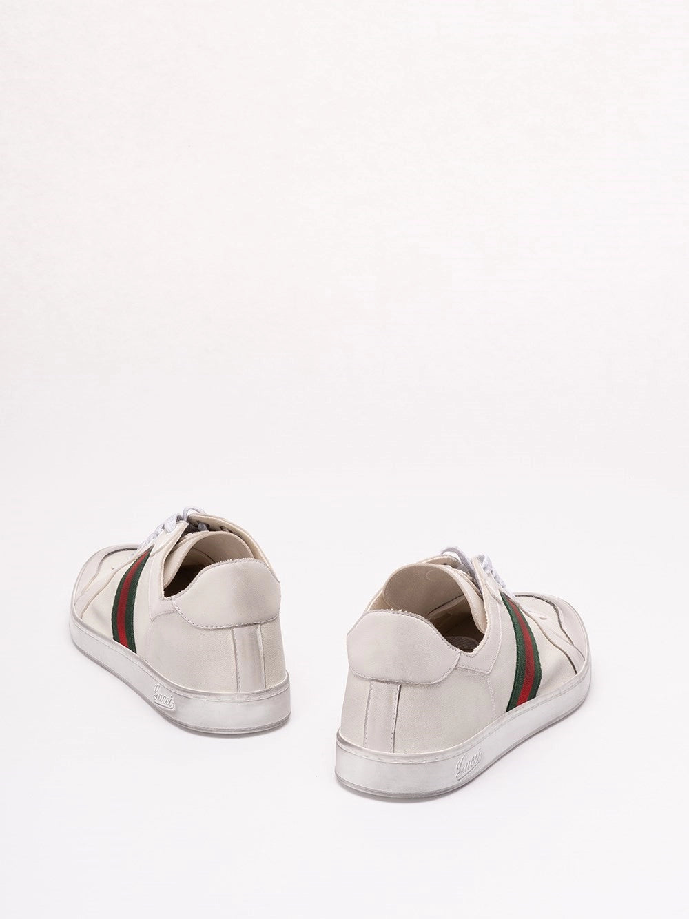 Gucci Gucci Men Stretch Low-Top Sneakers
