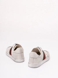 Gucci Gucci Men Stretch Low-Top Sneakers