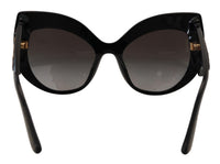 Dolce & Gabbana Dolce & Gabbana Black Gold Sequin Butterfly Polarized DG4326 Women's Sunglasses