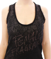 Ermanno Scervino Black Lace Lined Stretch Mini Women's Dress