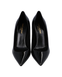 Saint Laurent Opyum Pump YSL Logo Heel Women Black | Black