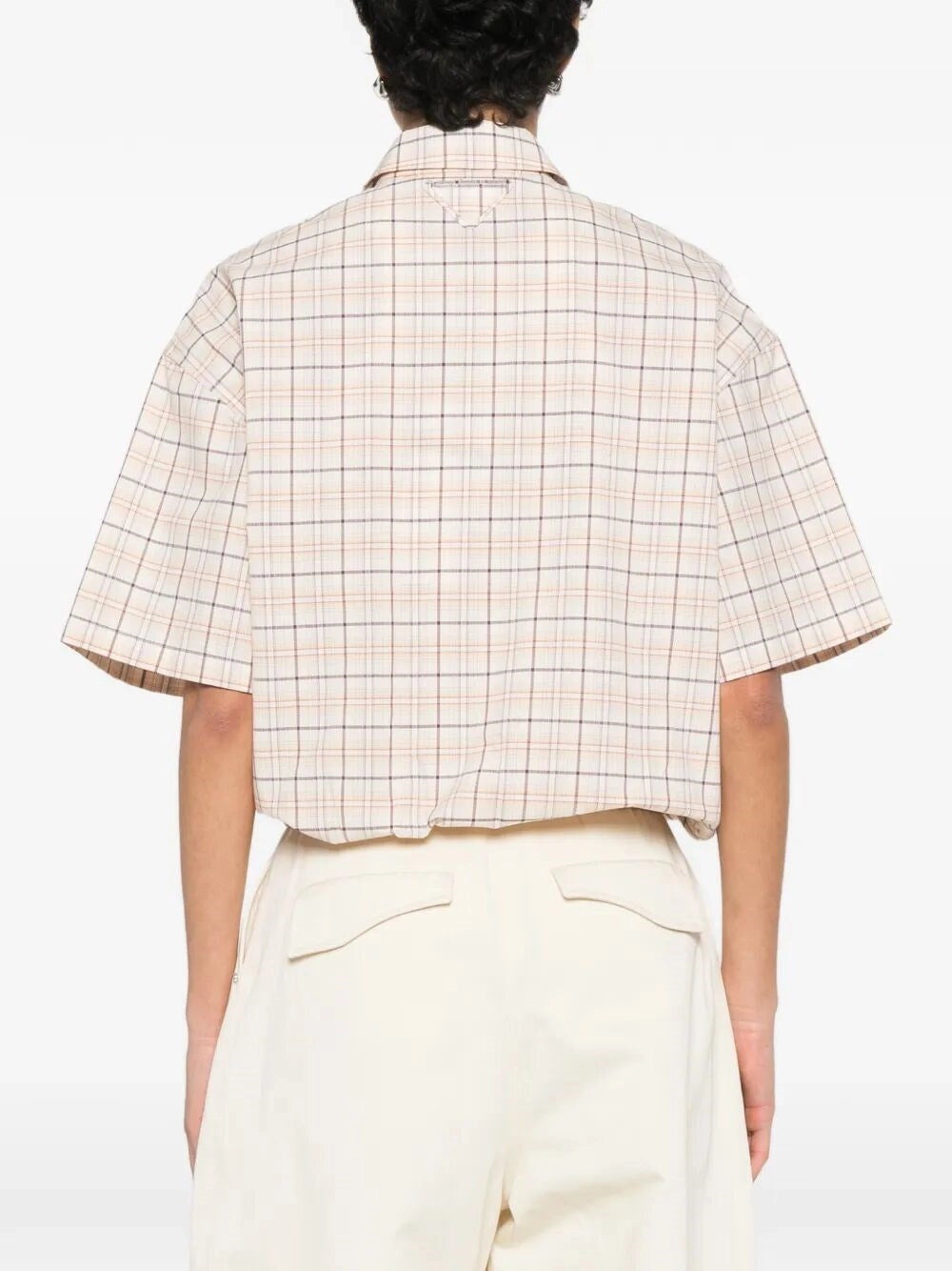 Prada Women Cropped Shirt