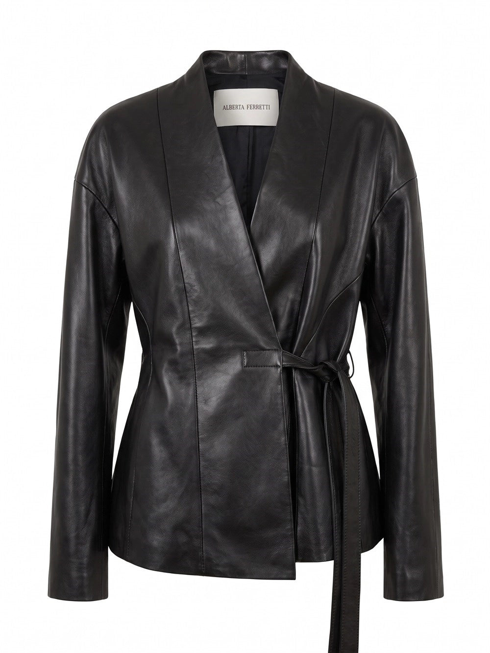 Alberta Ferretti Women Leather Jacket