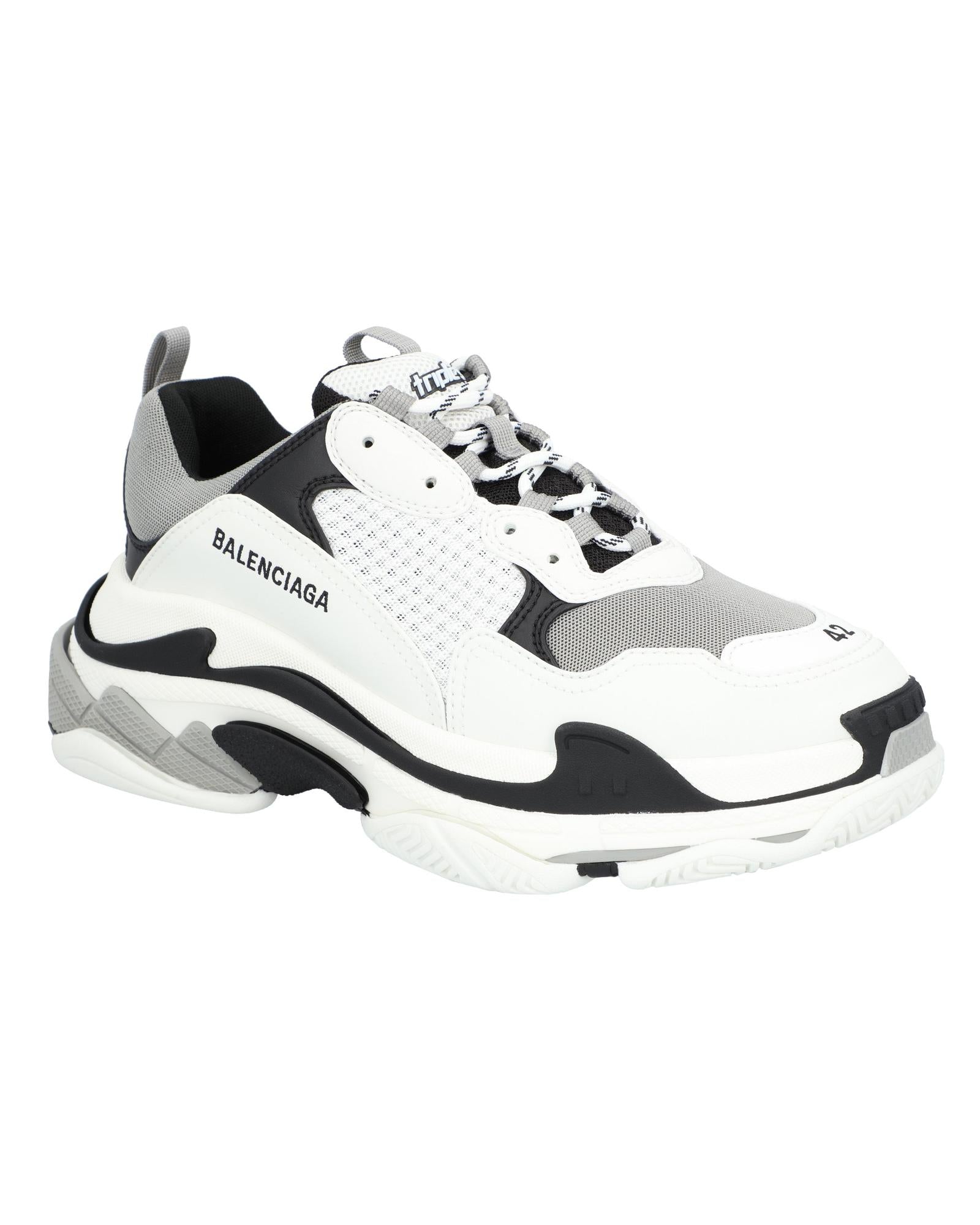 Balenciaga Triple S Sneaker Chunky Sole Men White | White