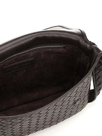 Bottega Veneta Men "Veneto" Flap-Over Messenger Bag