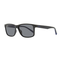 Salvatore Ferragamo Sunglasses Square Full Rim, Dark Green/Beige Frame and Green Grey Lens SF938S338