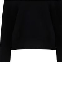 Valentino Garavani Valentino Solid-Color Ribbed Sweater Nero 2B3Kc43D7Qe_0No