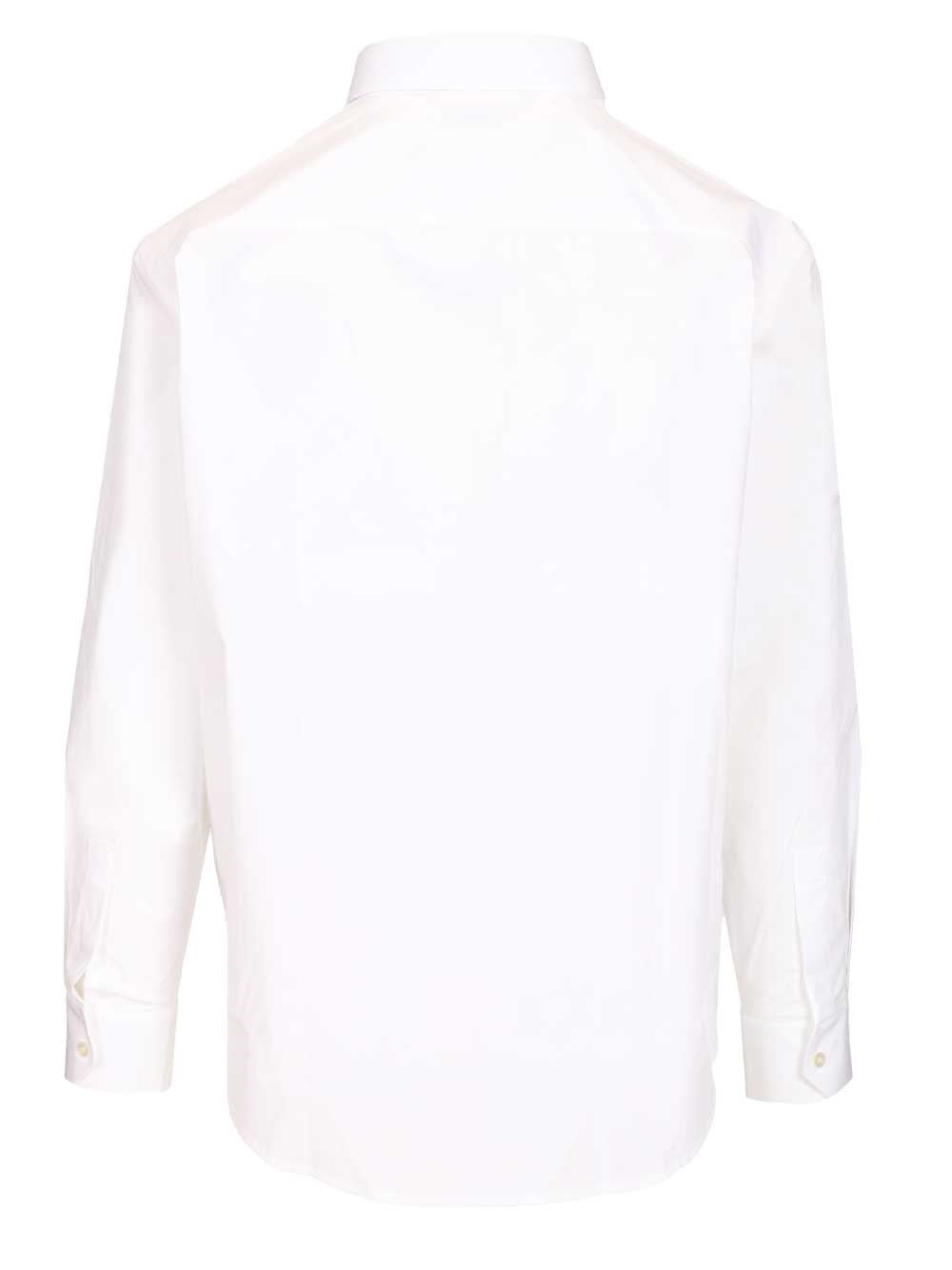 Saint Laurent Saint Laurent Men Cassandre Shirt In Stretch Cotton Poplin