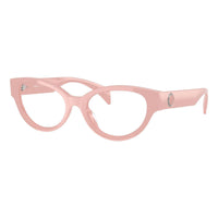 Versace Eyeglasses Cat Eye Full Rim, Pink Frame and Clear Demo Lenses Lens VE3361U5488
