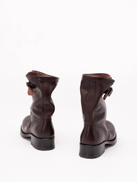 Prada Prada Women Leather Mid-Calf Boots