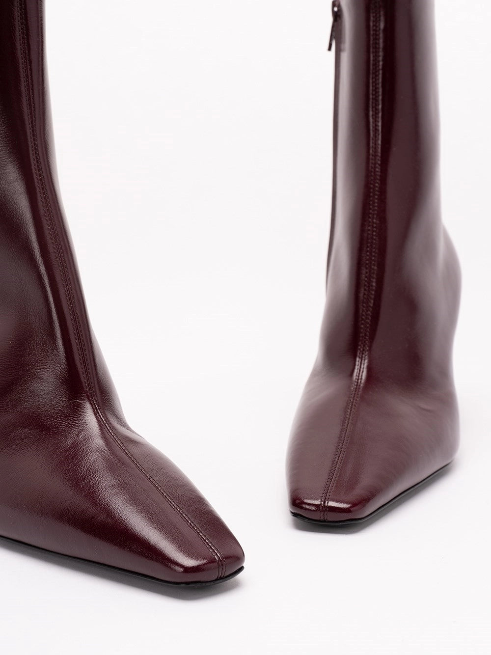 Saint Laurent Women Jill Booties In Smooth Leather