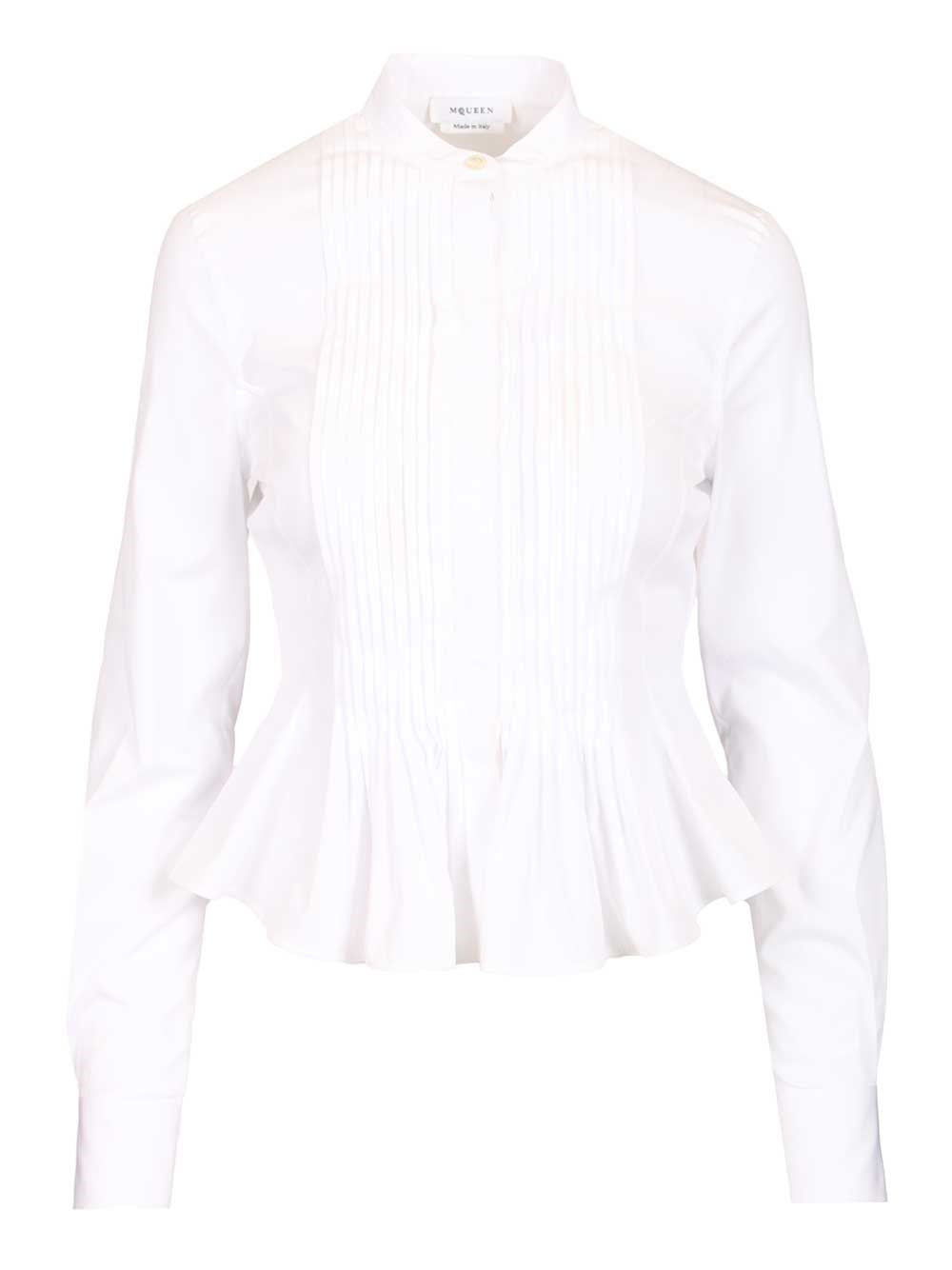 Mcqueen Women Ruffled Shirt