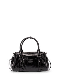Miu Miu Women Shiny Leather Handbag