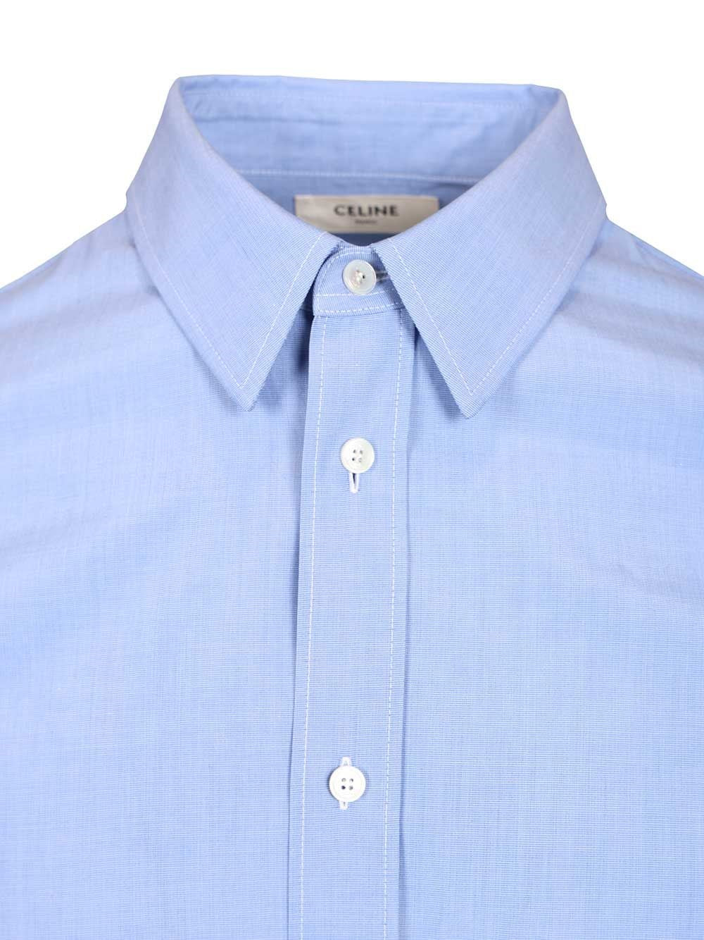 Celine Celine Men Classic Cotton Poplin Shirt