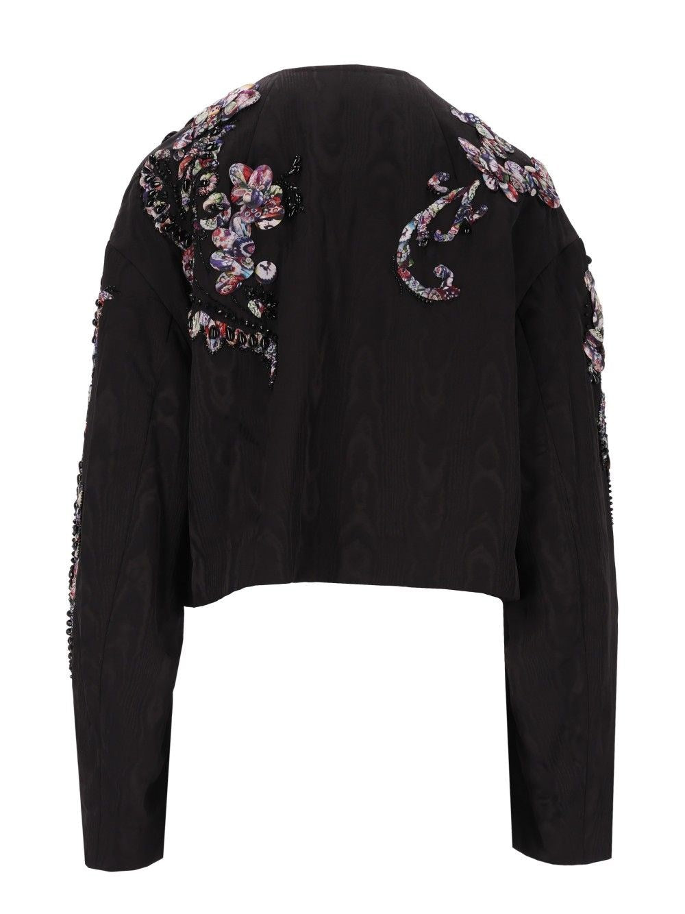 Dries Van Noten Women Vonda Short Jacket With Embroidery