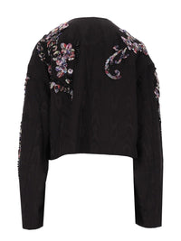 Dries Van Noten Women Vonda Short Jacket With Embroidery