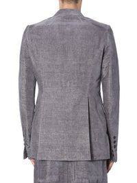 Rick Owens Men Single-Breasted Jacket