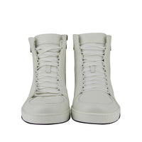 Gucci Gucci Men's Zip Up Black / White Suede / Leather Hi Top Sneakers