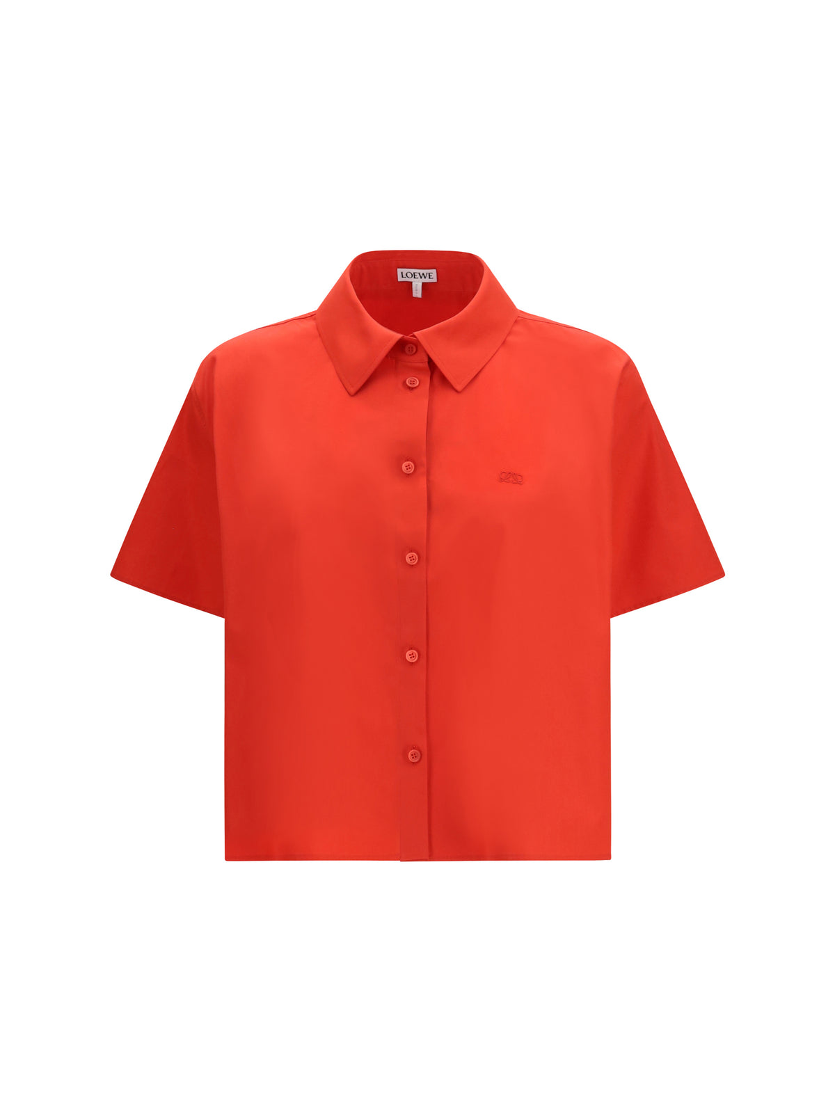 Loewe Women Short Sleeve Trapeze Shirt