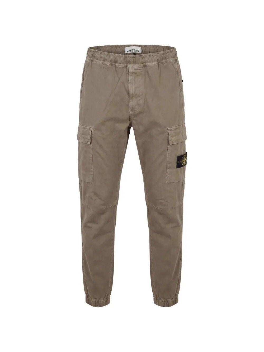 Stone Island Men Vintage-Effect Stretch Trousers