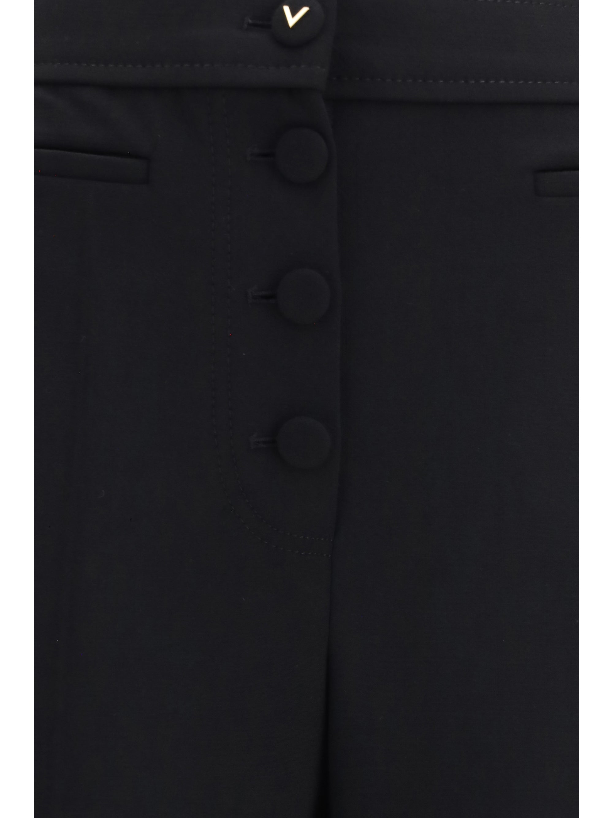 Valentino Women Wool Flare Pants – Bluefly