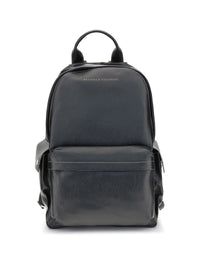 Brunello Cucinelli Men Leather Travel Backpack