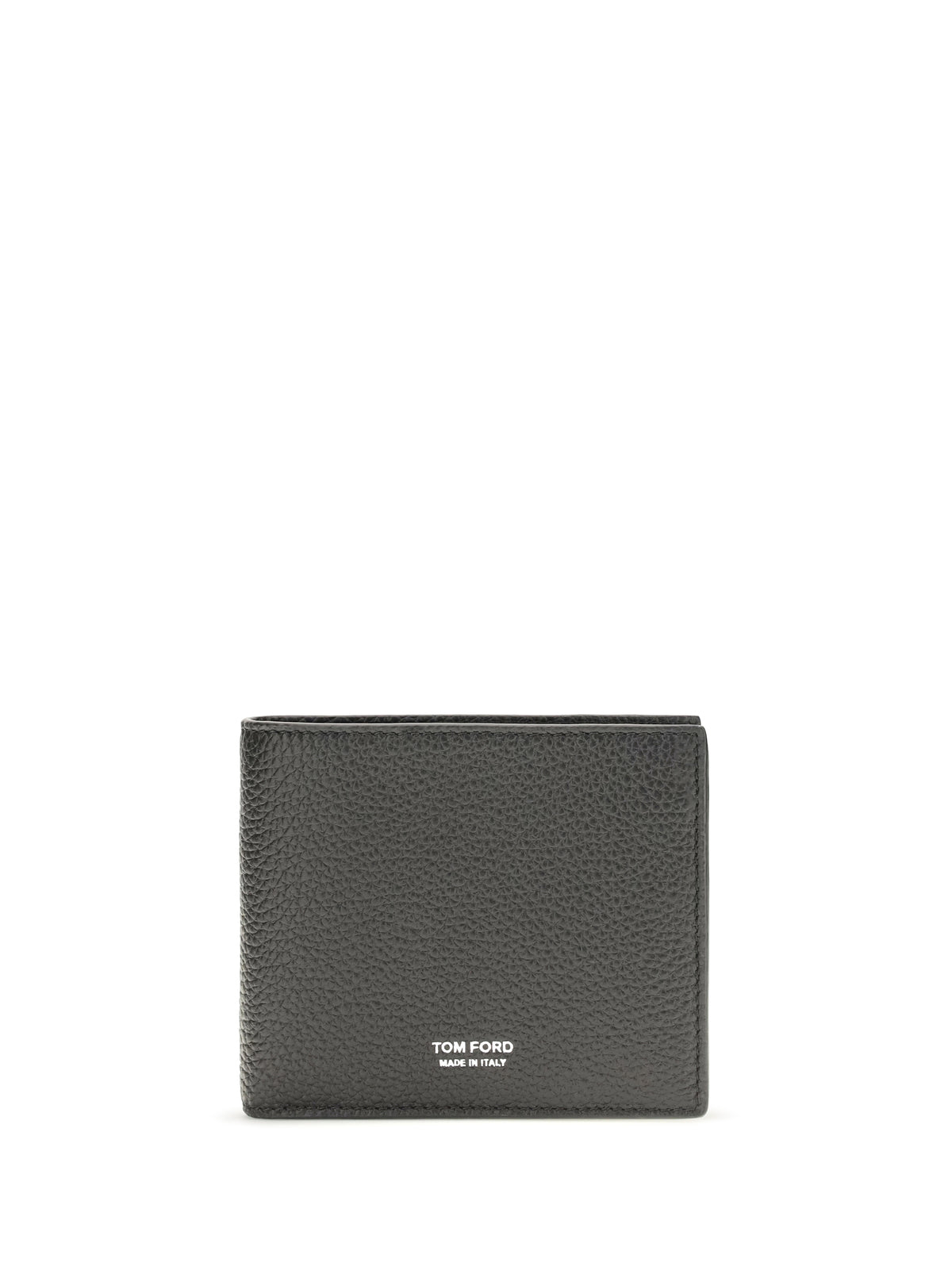 TOM FORD Tom Ford Men T Line Bifold Wallet In Grained Leather