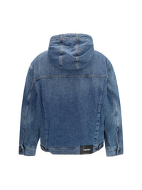 Off-White Men Bookish Padded Denim Jacket