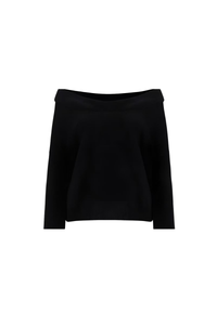 Valentino Garavani Valentino Solid-Color Ribbed Sweater Nero 2B3Kc43D7Qe_0No