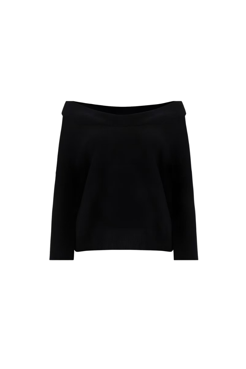 Valentino Garavani Valentino Solid-Color Ribbed Sweater Nero 2B3Kc43D7Qe_0No