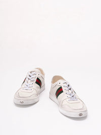 Gucci Gucci Men Stretch Low-Top Sneakers