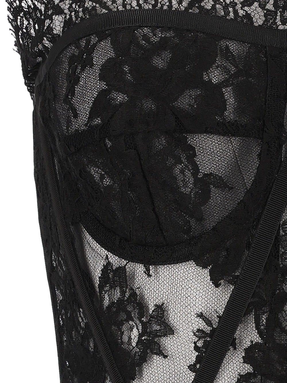 Dolce & Gabbana Women Chantilly Lace Bustier