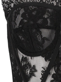 Dolce & Gabbana Women Chantilly Lace Bustier