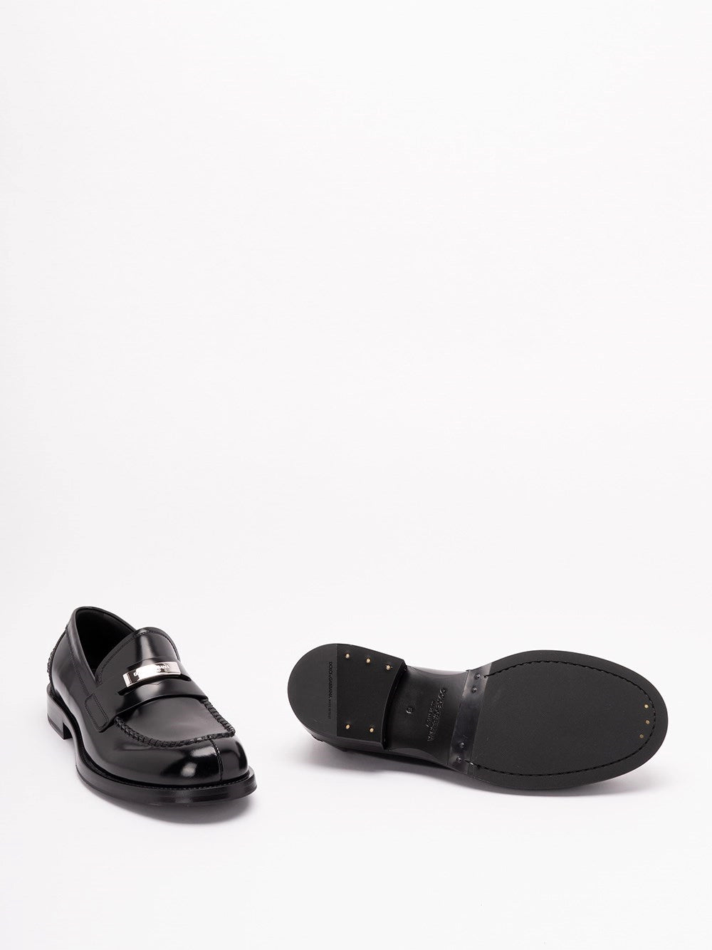 Dolce & Gabbana Men Calfskin Loafers