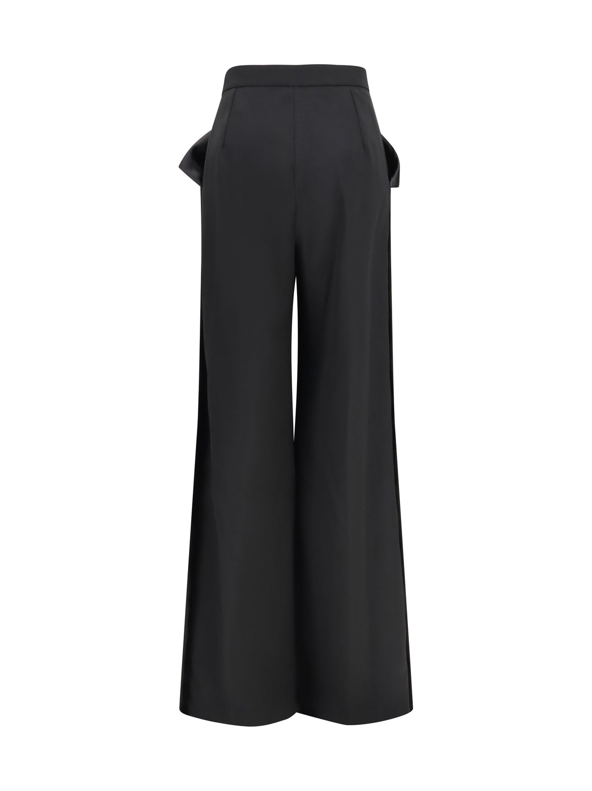 Nissa Women Wide-Leg Wool-Blend Pants