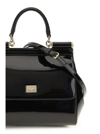 DOLCE & GABBANA Dolce & Gabbana Women Small Sicily Patent Leather Handbag