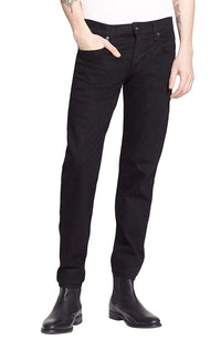 Rag & Bone Standard Issue Distressed Black Jeans 33 Black