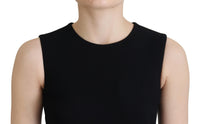Dolce & Gabbana Black Women's Sheath Flare Viscose Women's Dress