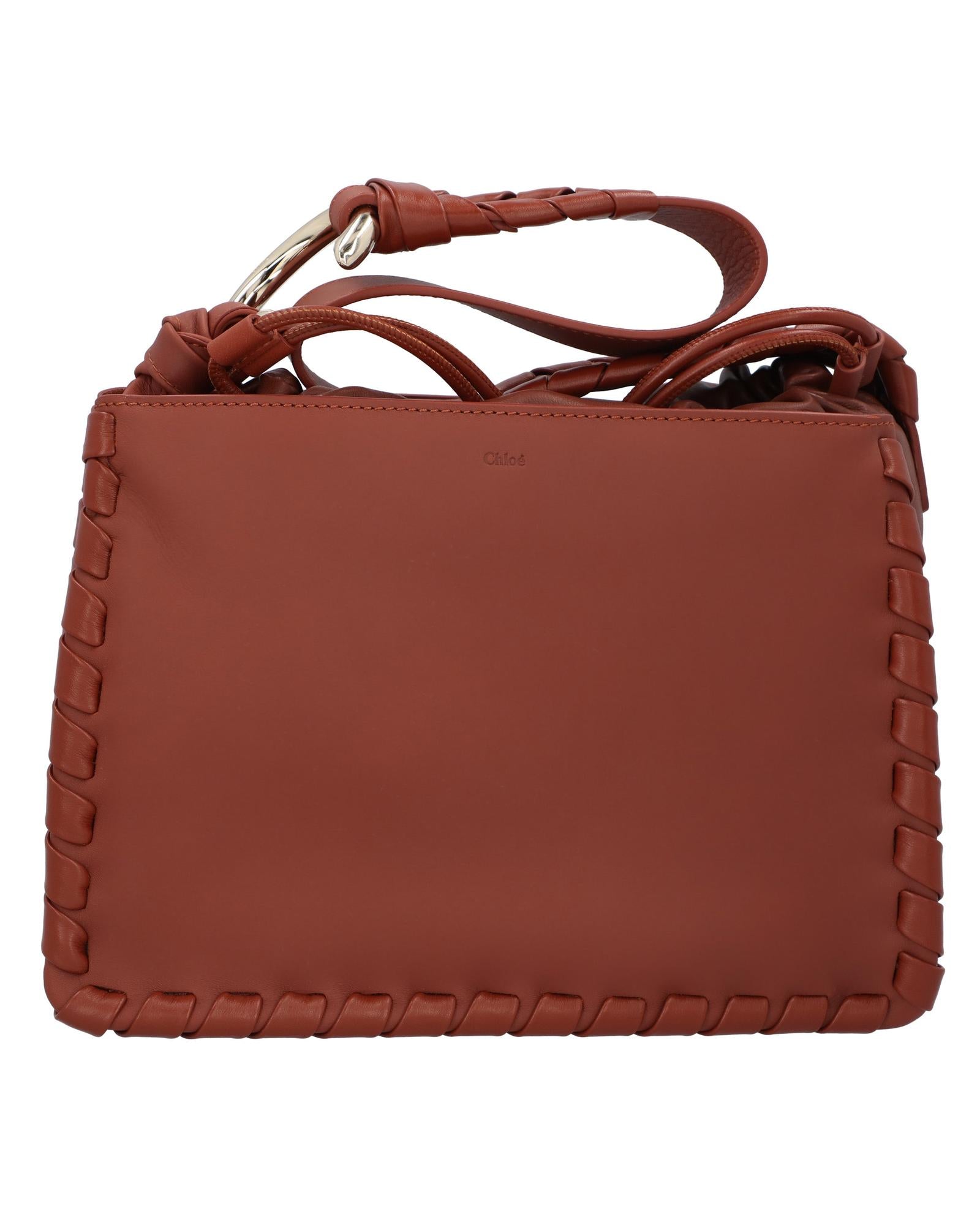 Chloe Woody Small Shoulder Bag Women Brown | Brown – Bluefly