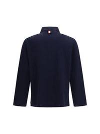 Thom Browne Men Oversized Colorblock Rugby Polo