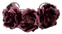 Dolce & Gabbana Dolce & Gabbana Multicolor Floral Appliques Metal Shoulder Women's Strap