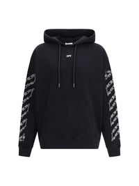 Off-White Men Chain Araldic Arrow Skate Hoodie