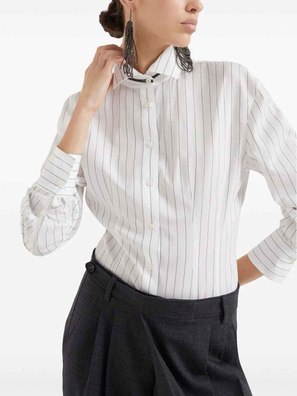 Brunello Cucinelli Women's Shirt Ma757Nh316_C043
