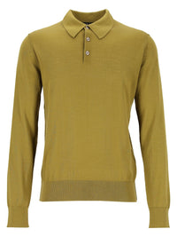 Dolce & Gabbana Men Cashmere Polo Shirt