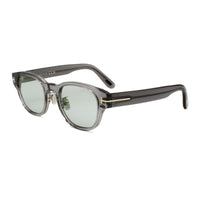 Tom Ford Sunglasses Square Full Rim, Transparent Grey Frame and Light Grey Lens FT1041-D20A