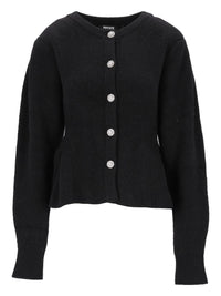 Rotate Rotate Women Jewelled-Button Cardigan