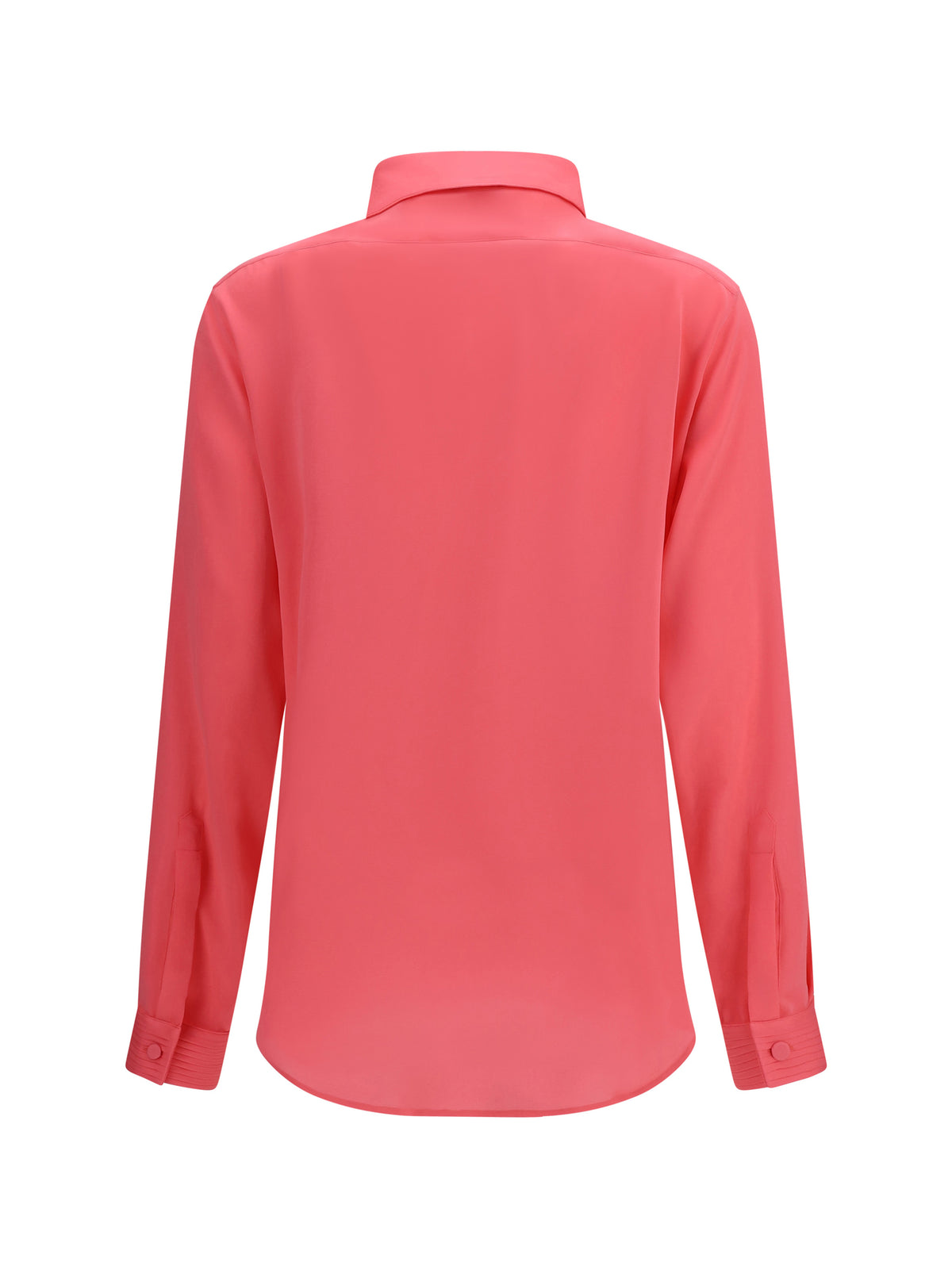 Tom Ford Women Tuxedo Shirt In Silk With Pleated Bib